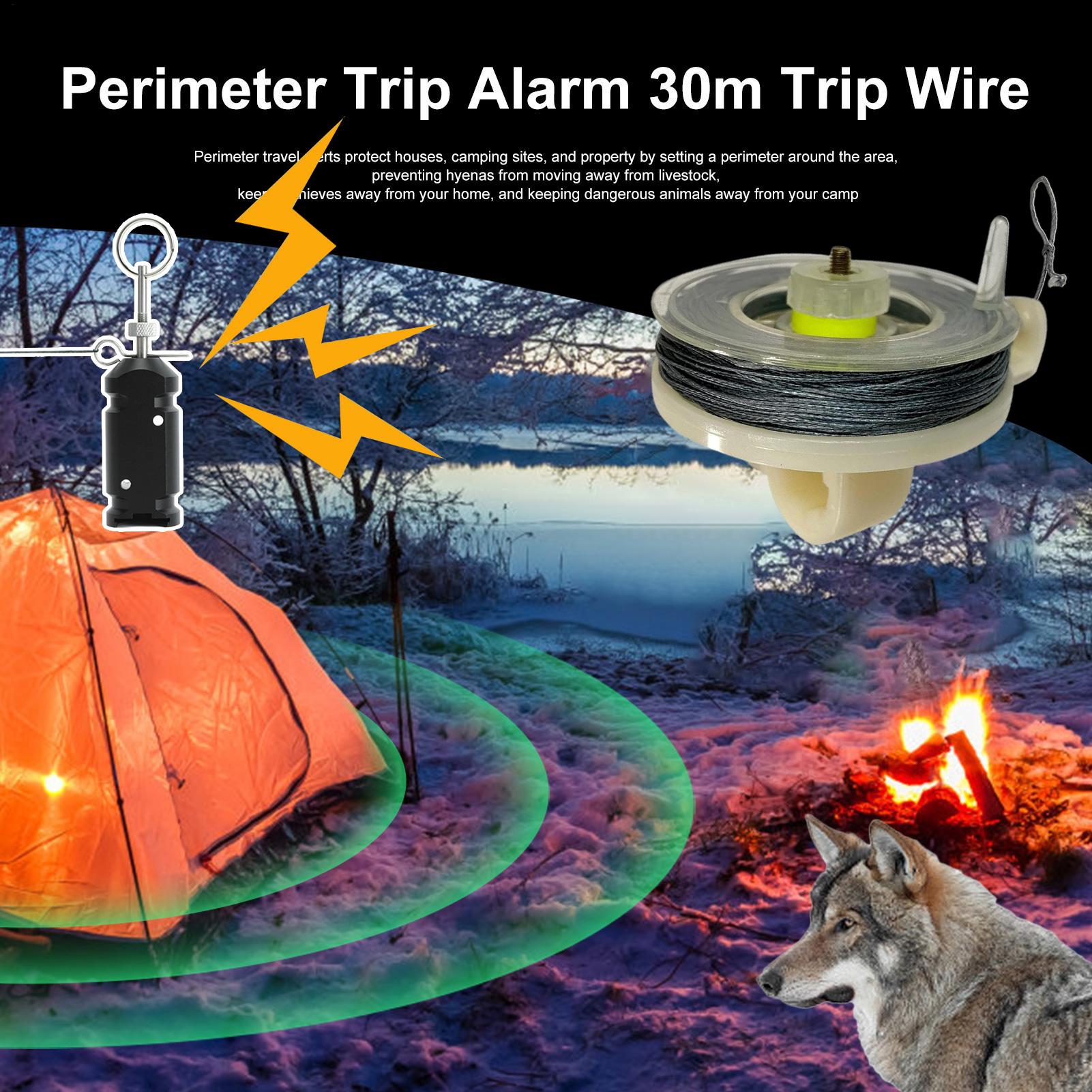 Outdoor Adventure Hunt - High-Strength Wire Trip Alarm Camping Perimeter