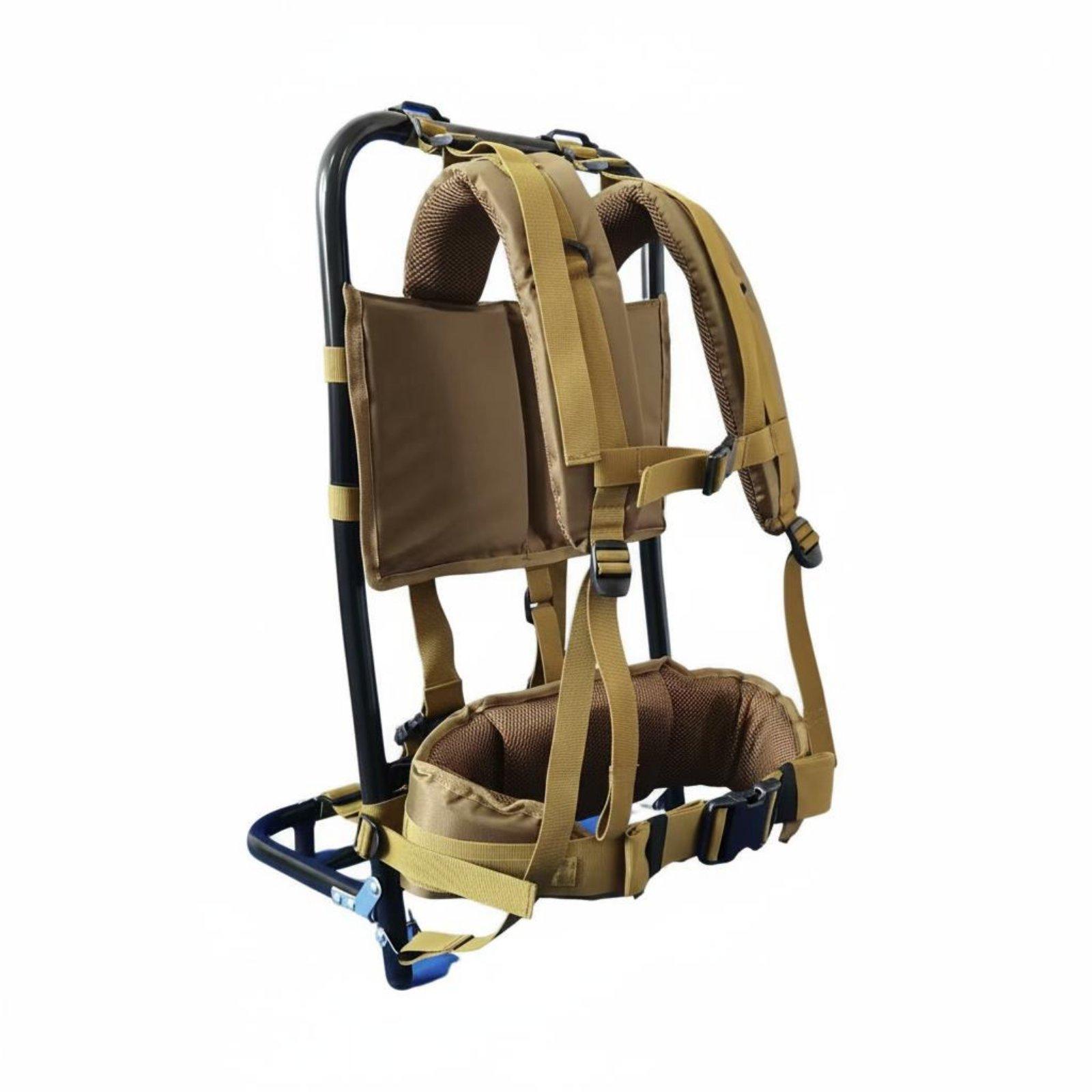 Outdoor Adventure Backpack - Portable Aluminum Hiking Frame Foldable Backpack