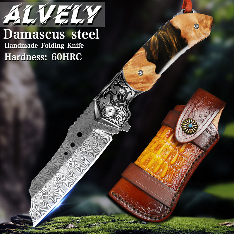 High-quality Damascus steel fo - огляд і ціна Outdoor Adventure Hunt