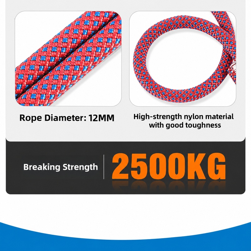 12mm Nylon Fixed‑Length Climbi - огляд і ціна Adventure Outdoor Equipment