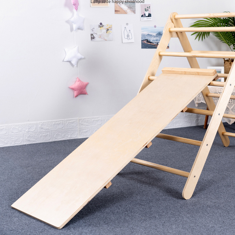 Foldable Wooden Triangle Climb - огляд і ціна Outdoor Adventure Toys For Kids