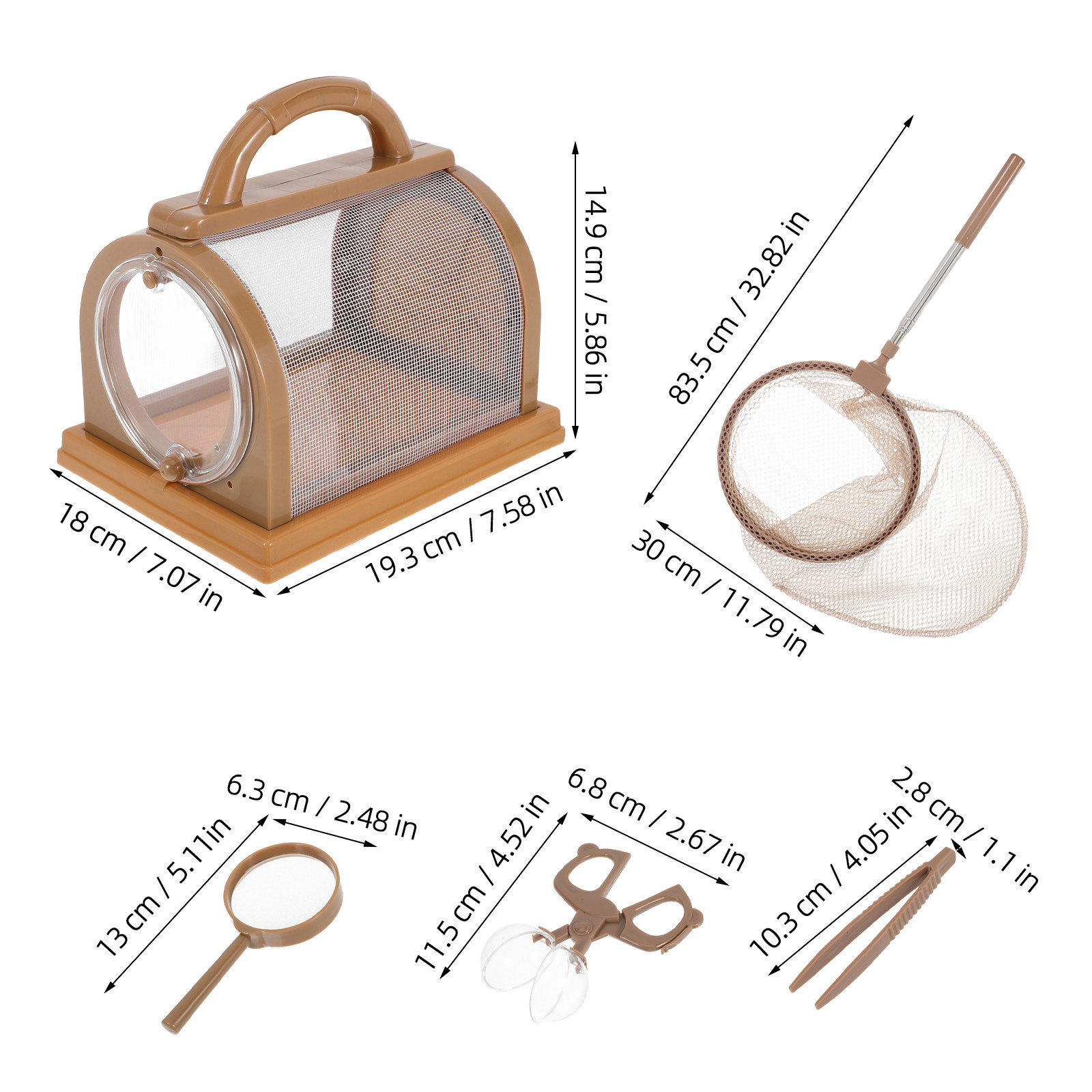1Set Insect Catching Kit Kids  - огляд і ціна Outdoor Adventure Learning