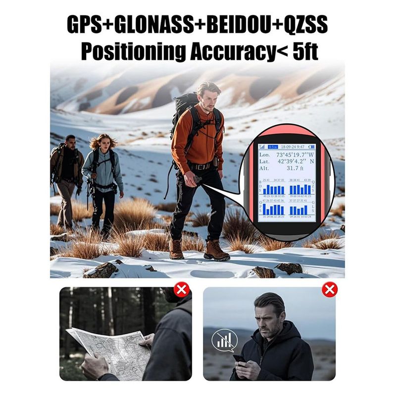 ABZZ-GPS For Hiking Handheld A - огляд і ціна Outdoor Adventure Hunt