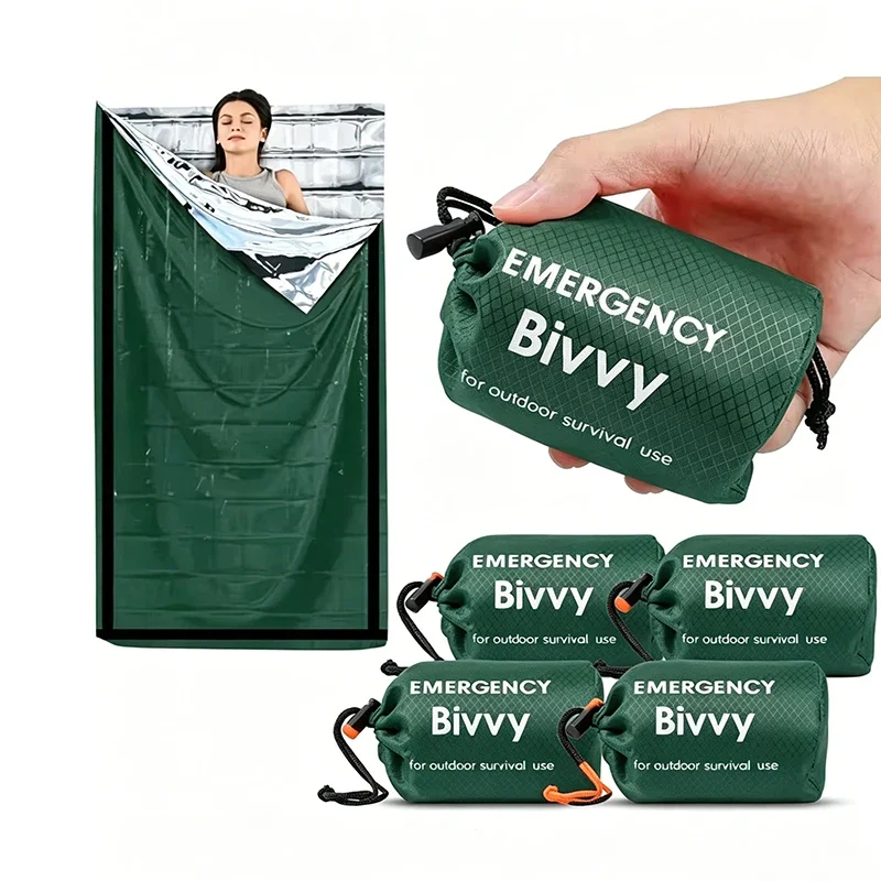 1/2PC Emergency Sleeping Bag S - огляд і ціна Bivy Sack Lightweight