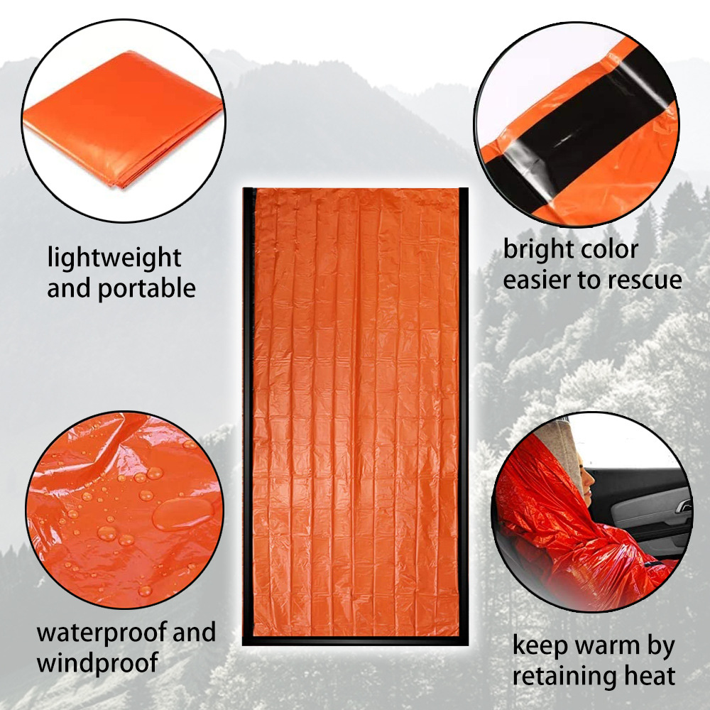 Aluminum Film Emergency Sleepi - огляд і ціна Bivy Sack Lightweight
