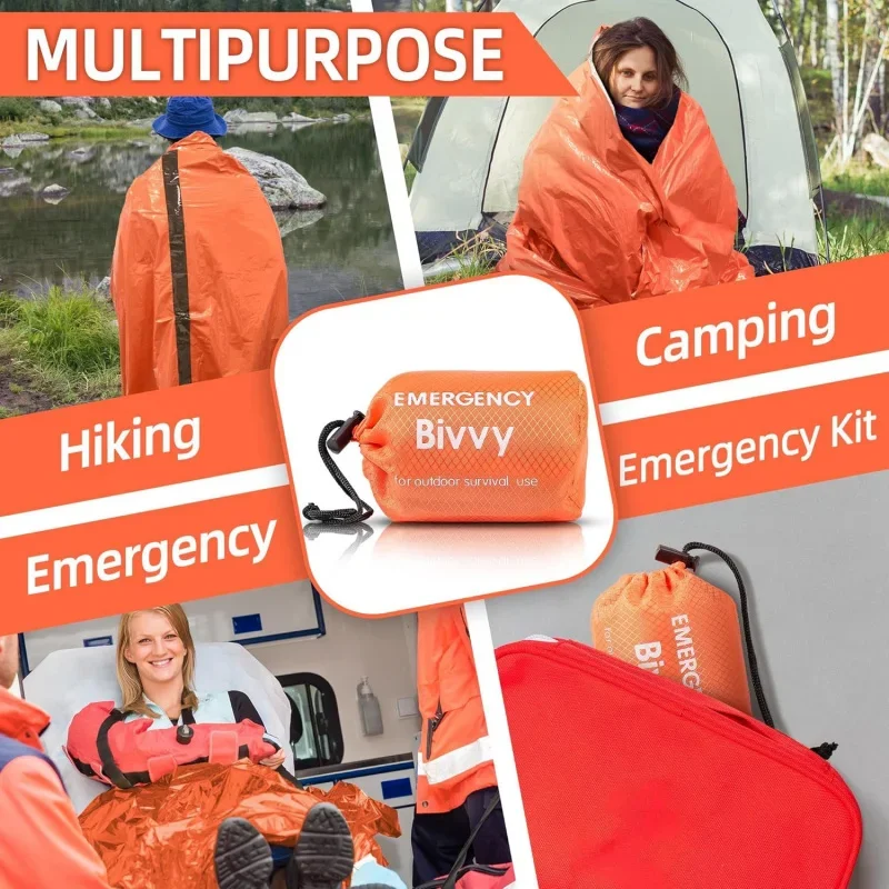 Thermal Emergency Sleeping Bag - огляд і ціна Bivy Sack Lightweight
