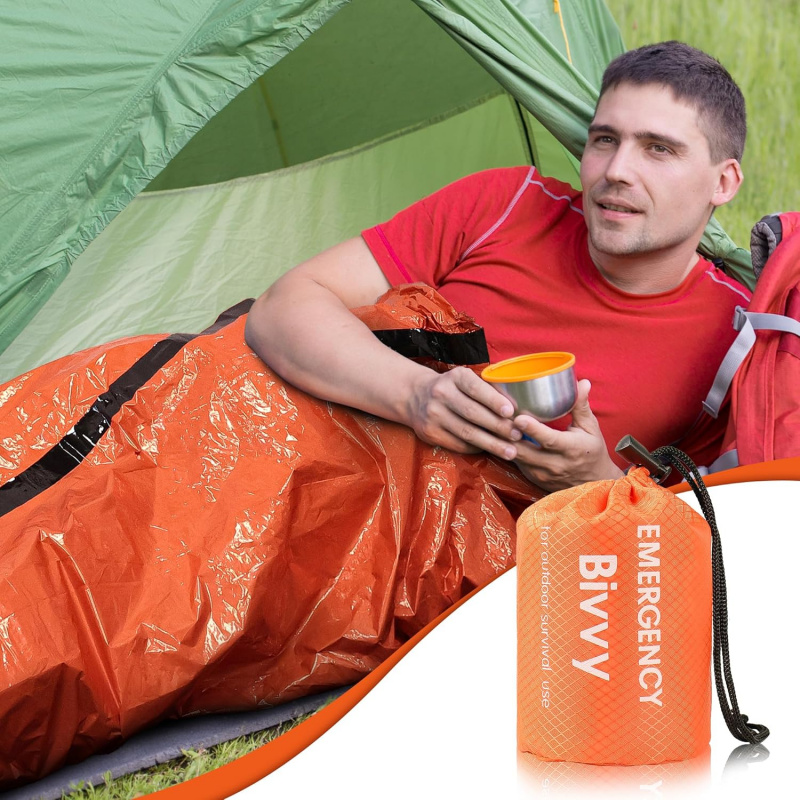 Emergency Sleeping Bag Surviva - огляд і ціна Bivy Sack Lightweight