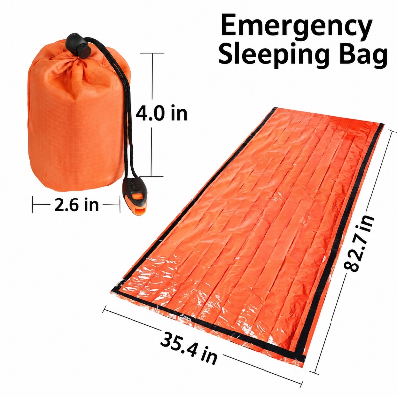 Emergency Thermal Sleeping Bag - огляд і ціна Bivy Sack Lightweight