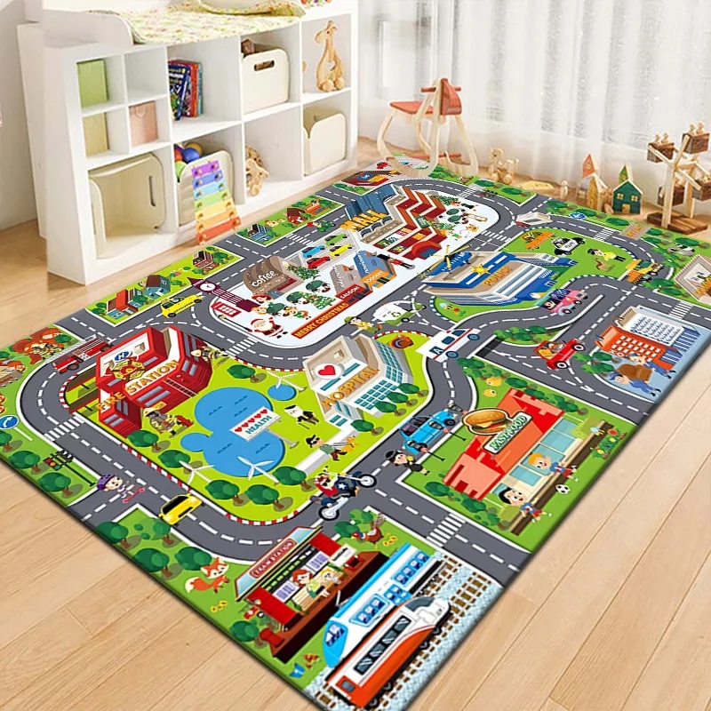 Colorful Kids City Map Play Ma - огляд і ціна Outdoor Adventure Toys For Kids