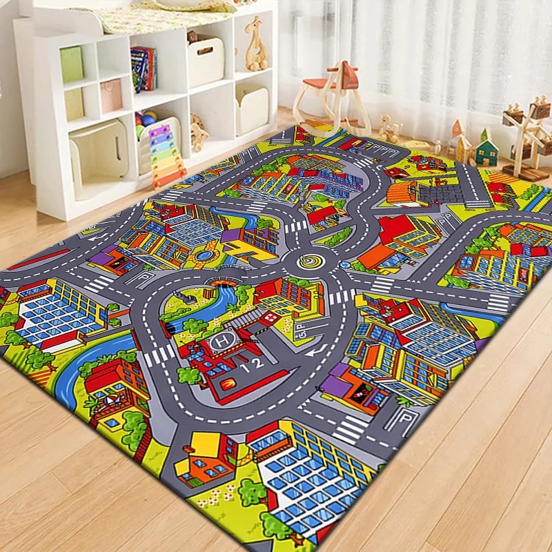 Colorful Kids City Map Play Ma - огляд і ціна Outdoor Adventure Toys For Kids