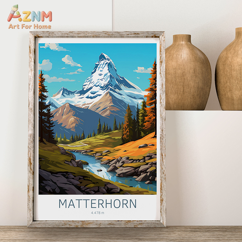 AZNM Frameless Canvas Poster M - огляд і ціна Outdoor Adventure Resorts