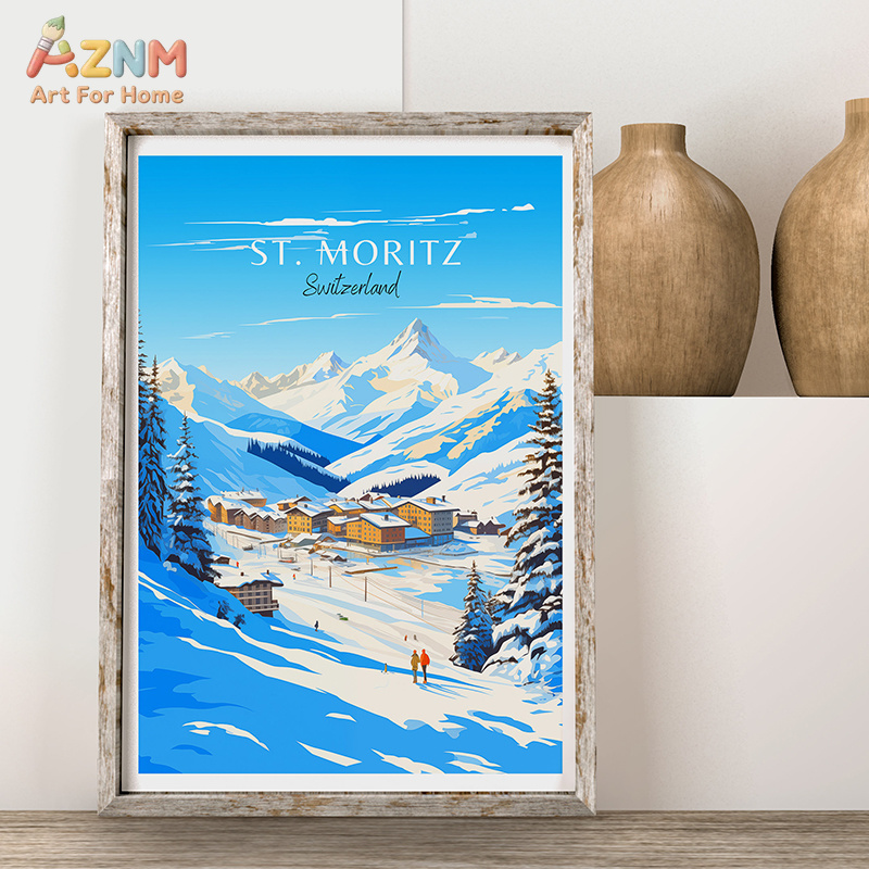 AZNM Frameless Canvas Poster M - огляд і ціна Outdoor Adventure Resorts