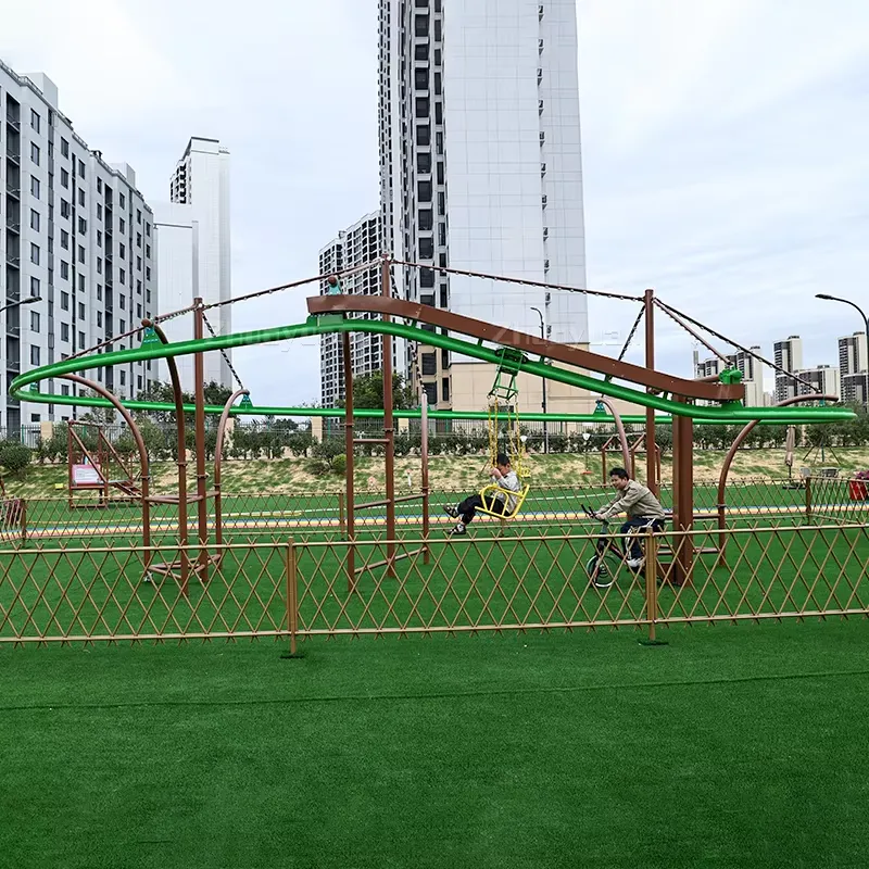 Unpowered Human Powered Pedal  - огляд і ціна Outdoor Adventure Zipline