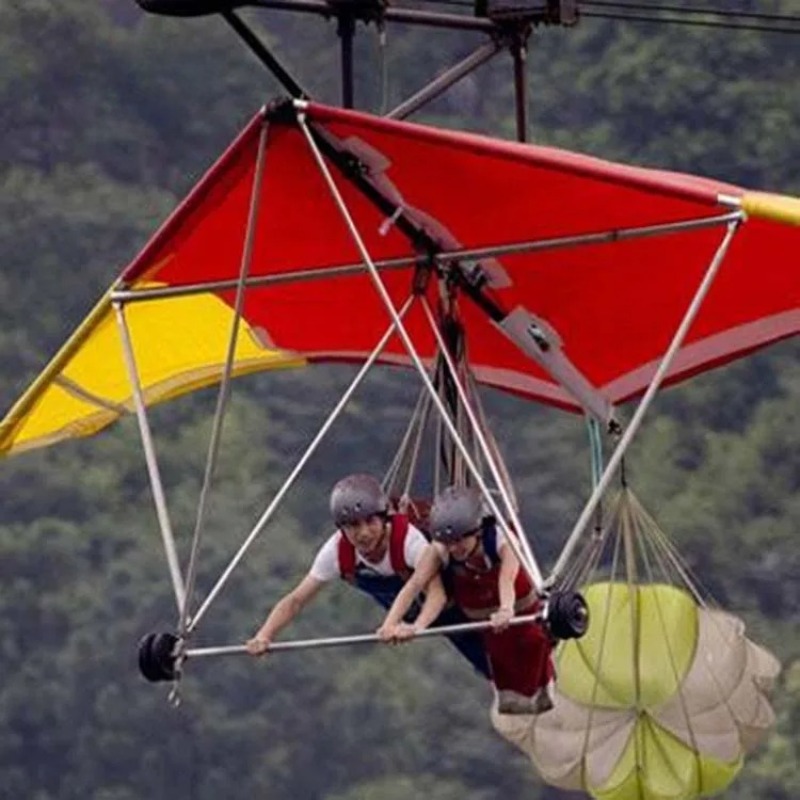 Outdoor Gliding Zipline Swingi - огляд і ціна Outdoor Adventure Zipline