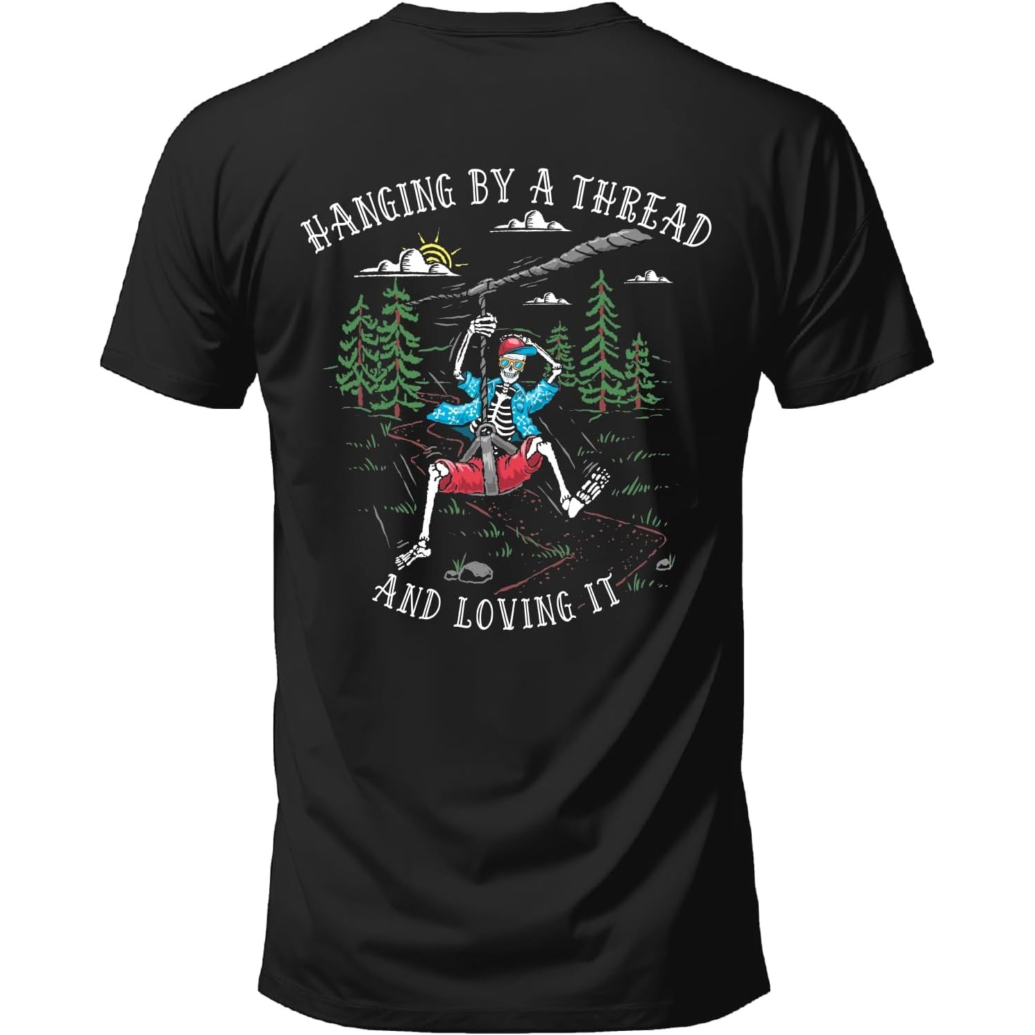 Hanging By A Thread Skeleton Z - огляд і ціна Outdoor Adventure Zipline