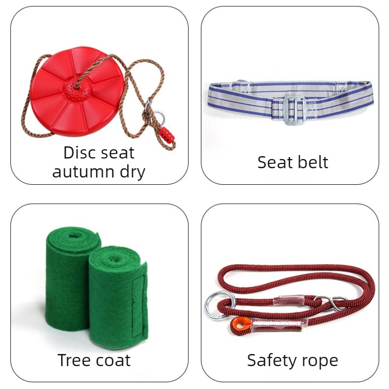 Kids Zipline Kit with Disc Swi - огляд і ціна Outdoor Adventure Zipline