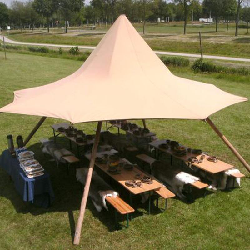 Double Layer Solid Wood Tent,  - огляд і ціна Outdoor Adventure Resorts